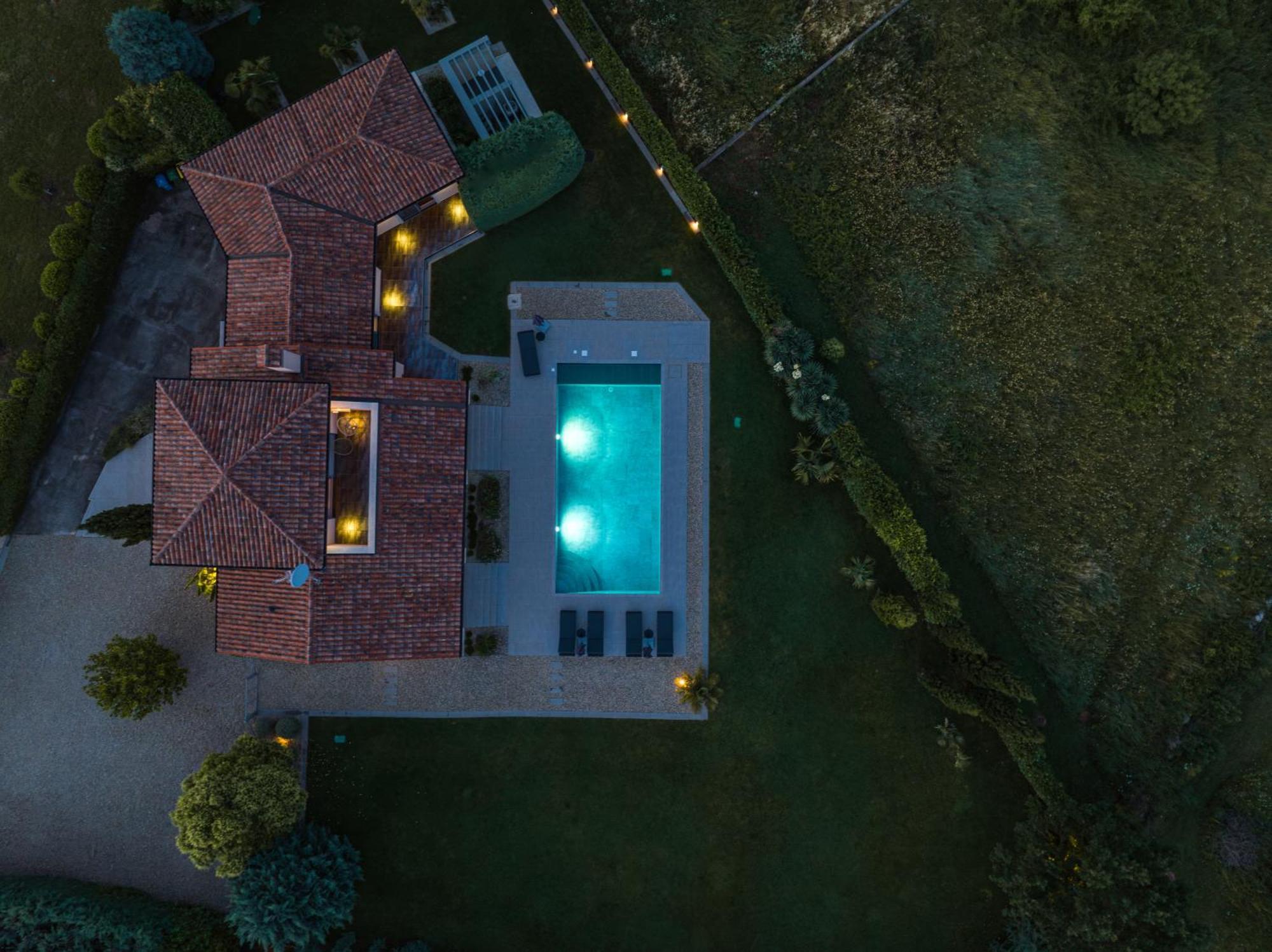 Villa Labin In Zartinj - Luxury Privacy Heated Pool With Auto Cover Buitenkant foto